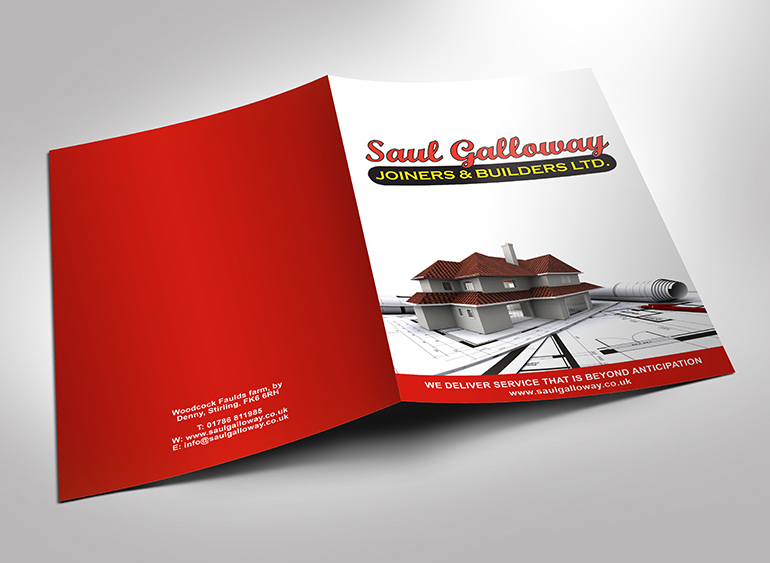 Saul Galloway - Brochure Design